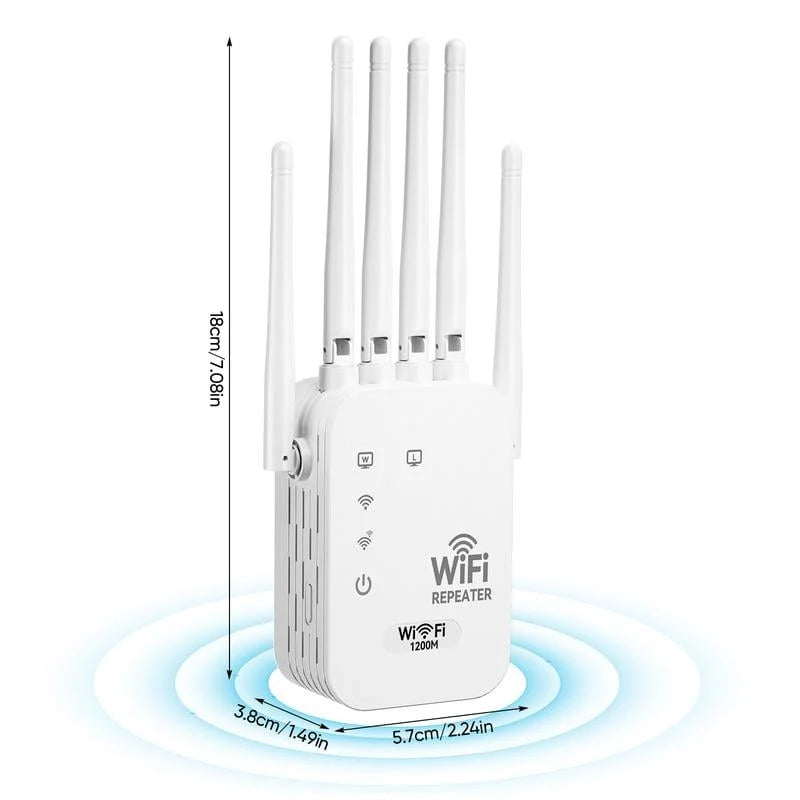 ⏰BLACK FRIDAY SALE🎁 WiFi Extender 2026 6-Antenna Strong Signal